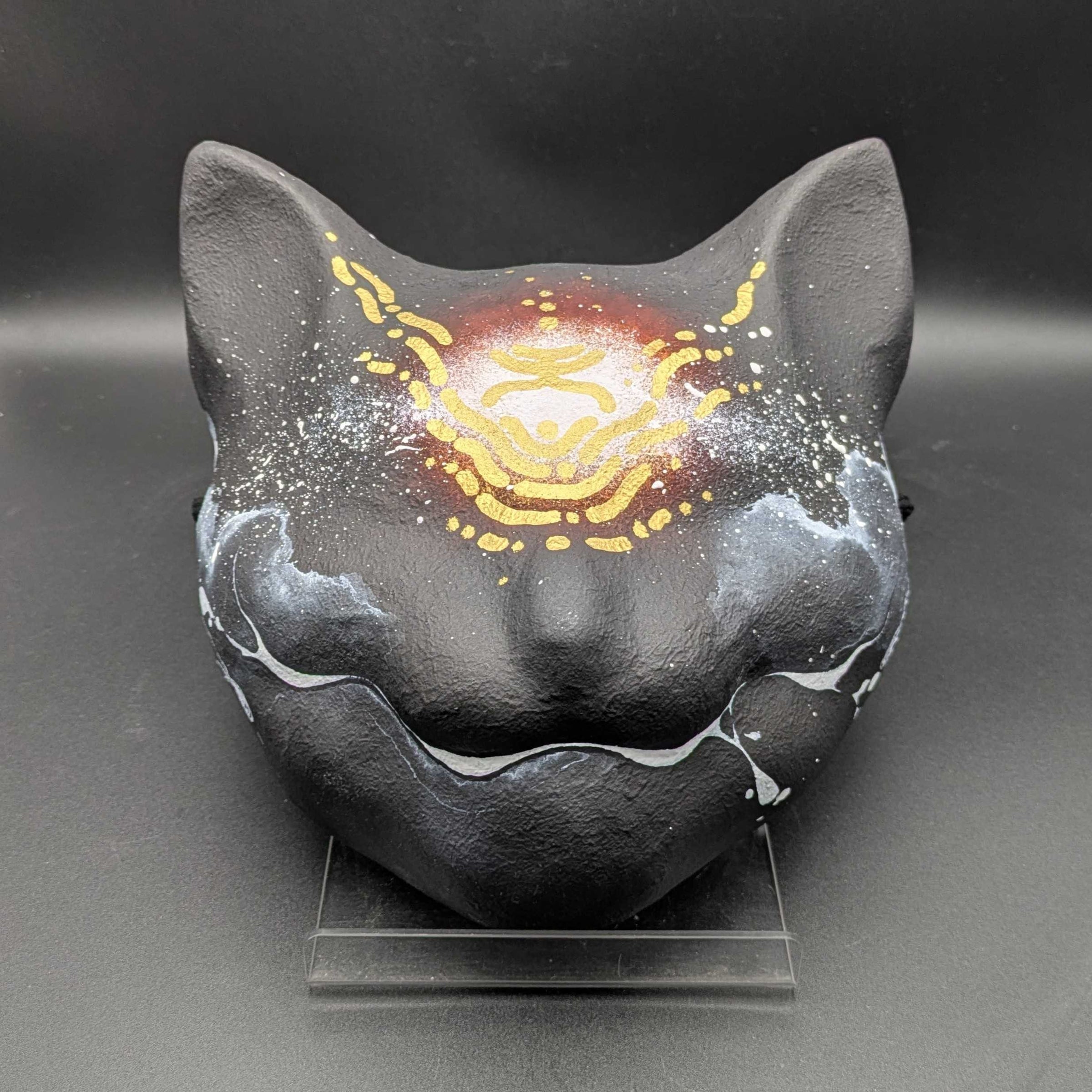 張り子面 【猫面】 | TOKYO MASK FESTIVAL