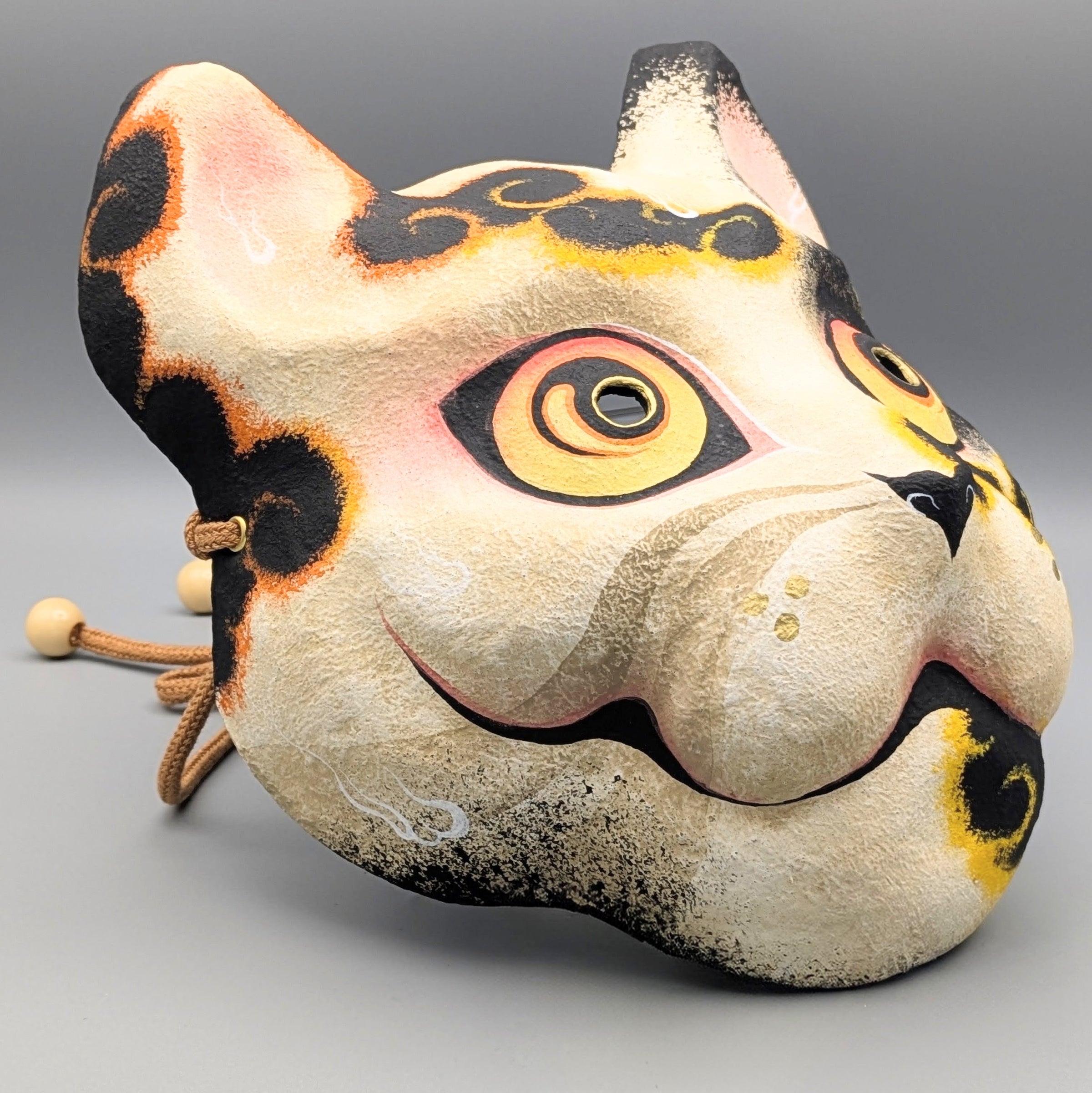 張り子面 【猫面】 | TOKYO MASK FESTIVAL